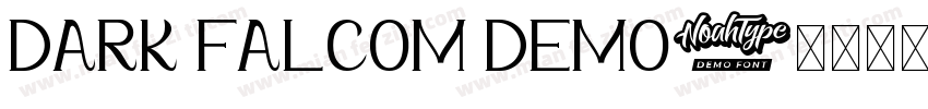 DARK FALCOM DEMO字体转换